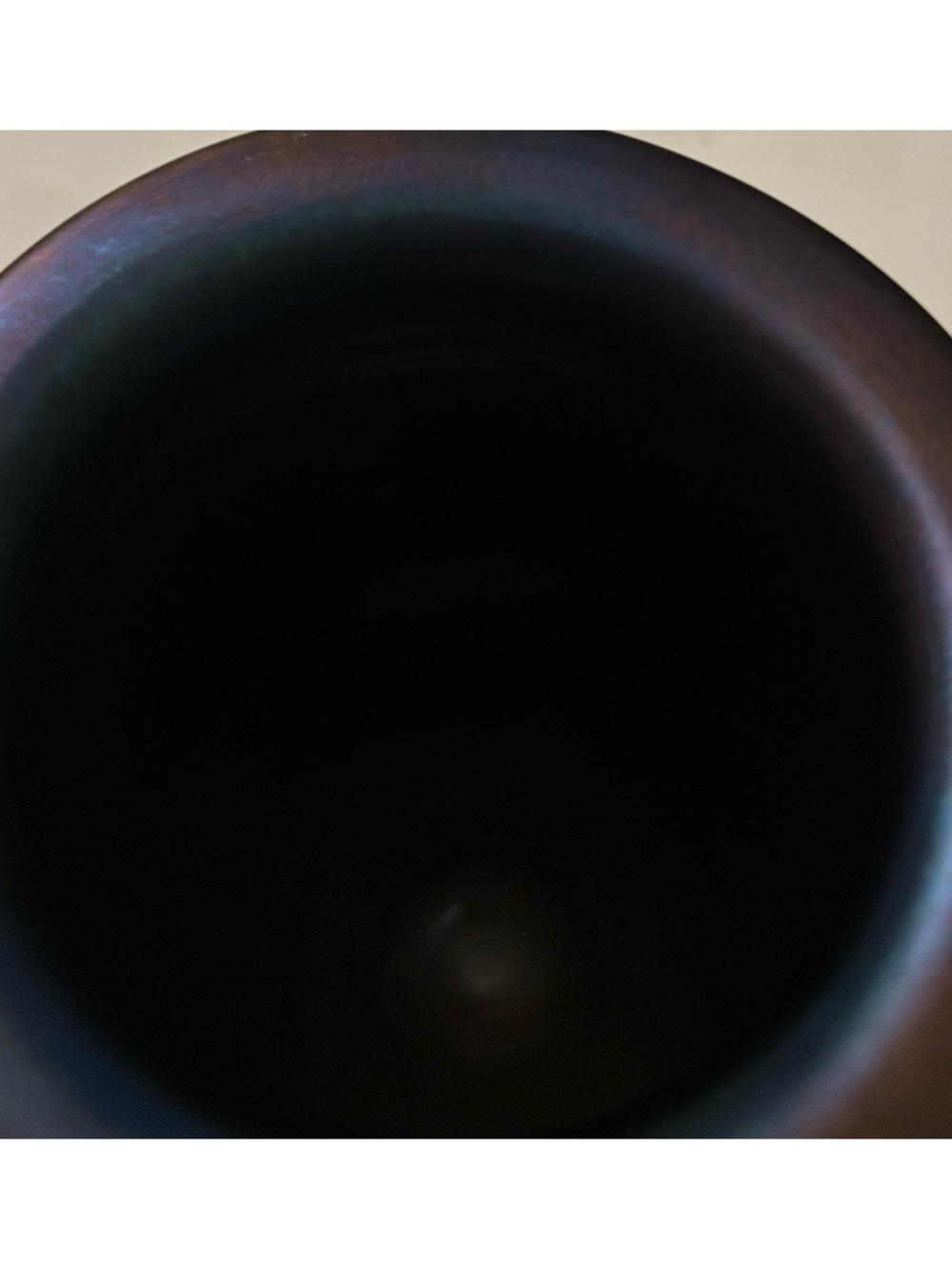 Vintage SIGNED ROBERT EICKHOLT STUDIO VASE~ USA ART GLASS~IRIDESCENT - Picture 4 of 5